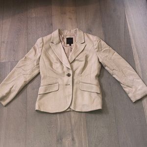 The Limited XS Fitted Tan Blazer